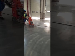 ¿cómo actuar la máquina de pulir concreta?