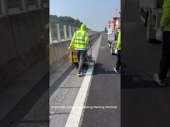 Máquina de marcado neumático convexo oscilante