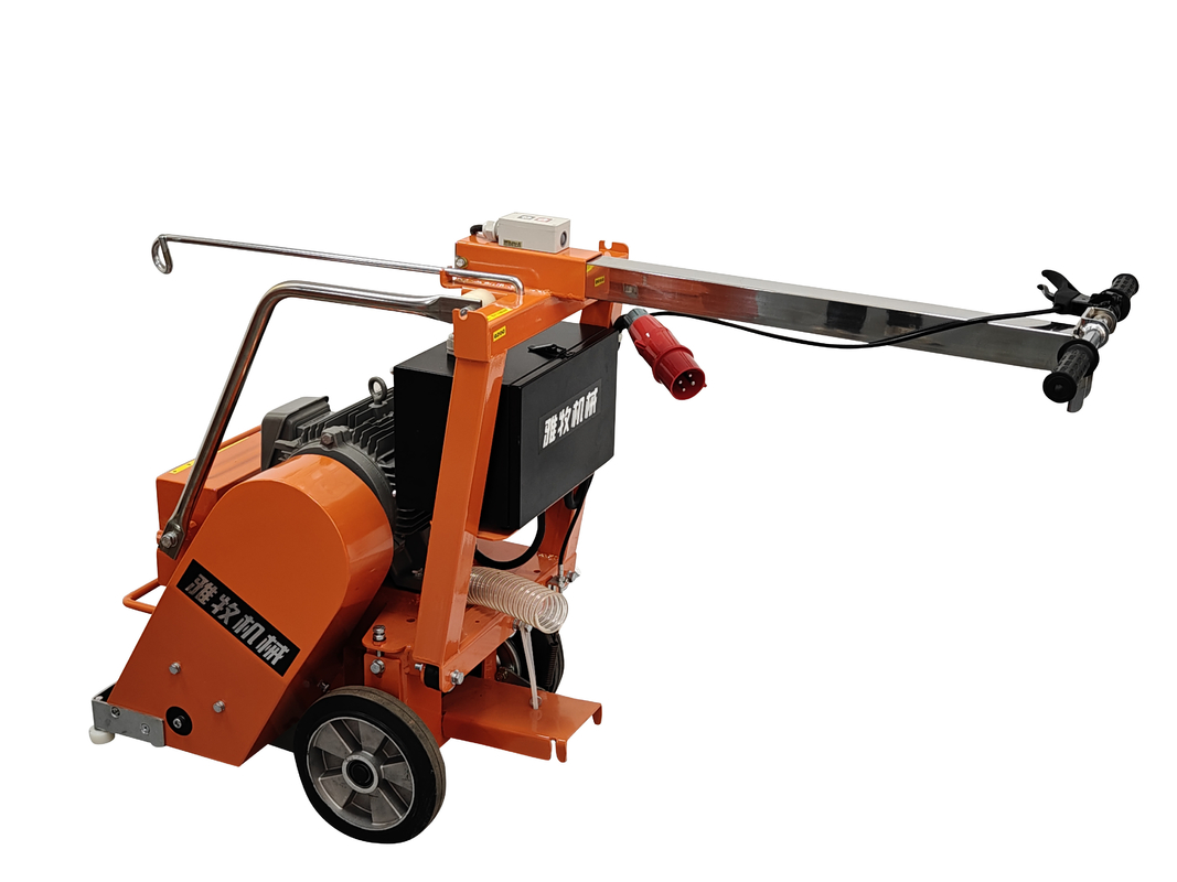Cutting Depth Concrete Milling Machine With Low Vibration And Dust Extraction