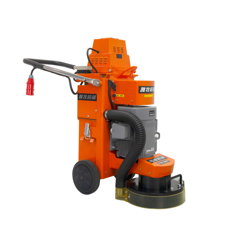 Concrete Floor Grinder Polishing Machine With Toshiba Japan Motor And 99% Dust Collection Efficiency