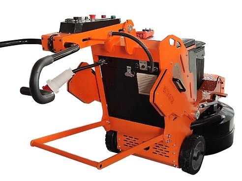 380V 3Phase Diamond Concrete Polishing Machine Double Drive System